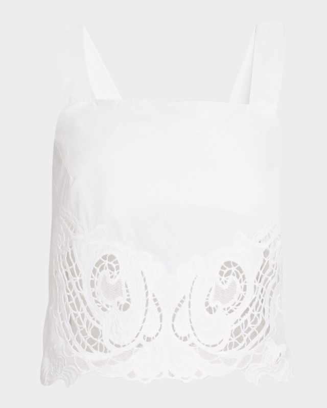 Clem Lace Crop Top